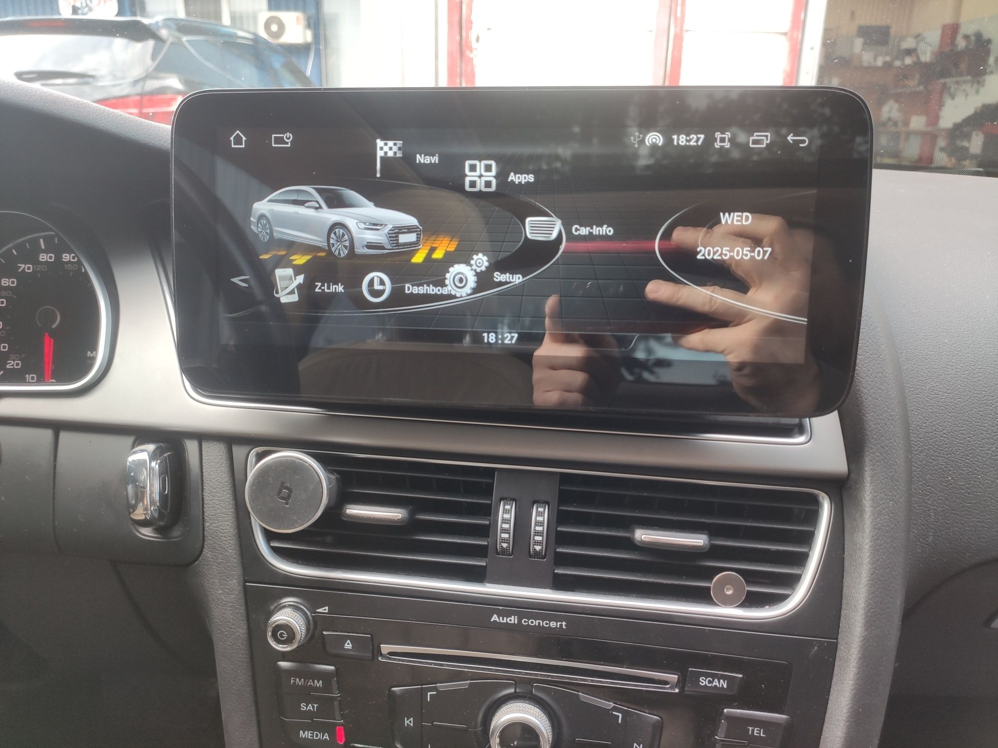 Автомагнитола Audi A5 A4 с CarPlay Androidauto и 4G новая
