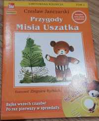 Przygody MISIA USZATKA. Książka i płytą vcd z bajkami