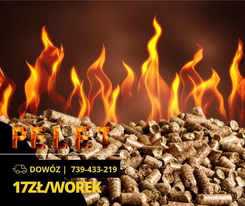 Pellet sosnowy 6mm Polski Producent