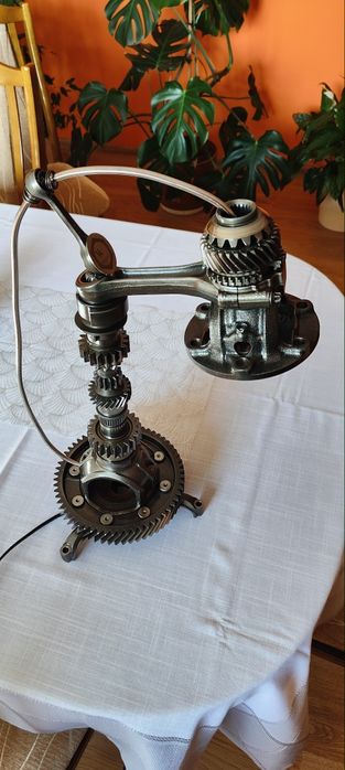 Lampa lampka nocna biurkowa loft industrial