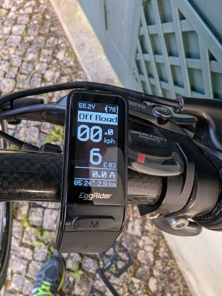 Bicicleta elétrica BTT, 52V Cube