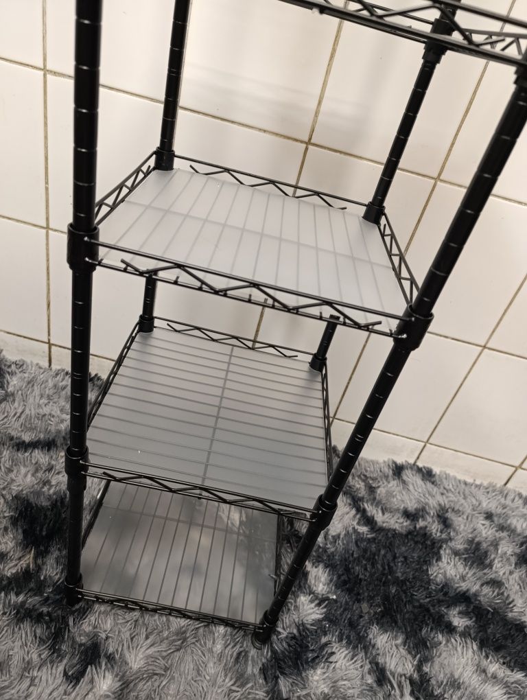 Metalowy regał nowy kuchenny