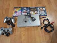 Konsola Sony PlayStation PS2 Fat srebrna