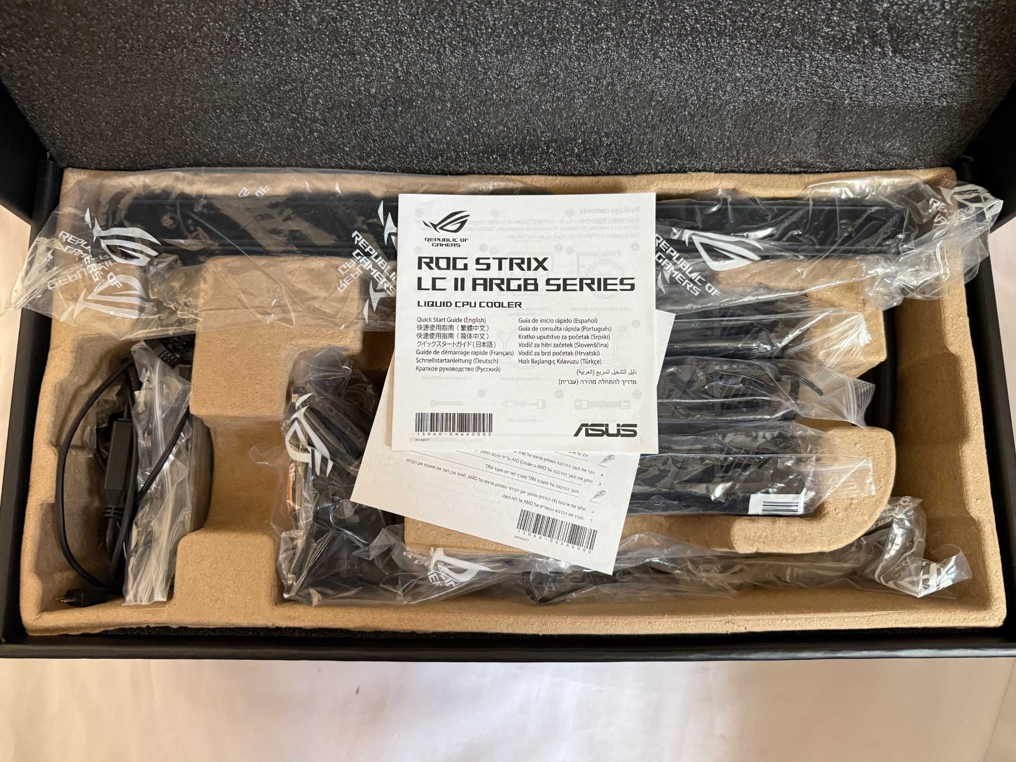 Chłodzenie wodne ASUS ROG STRIX LC II 360 ARGB BOX