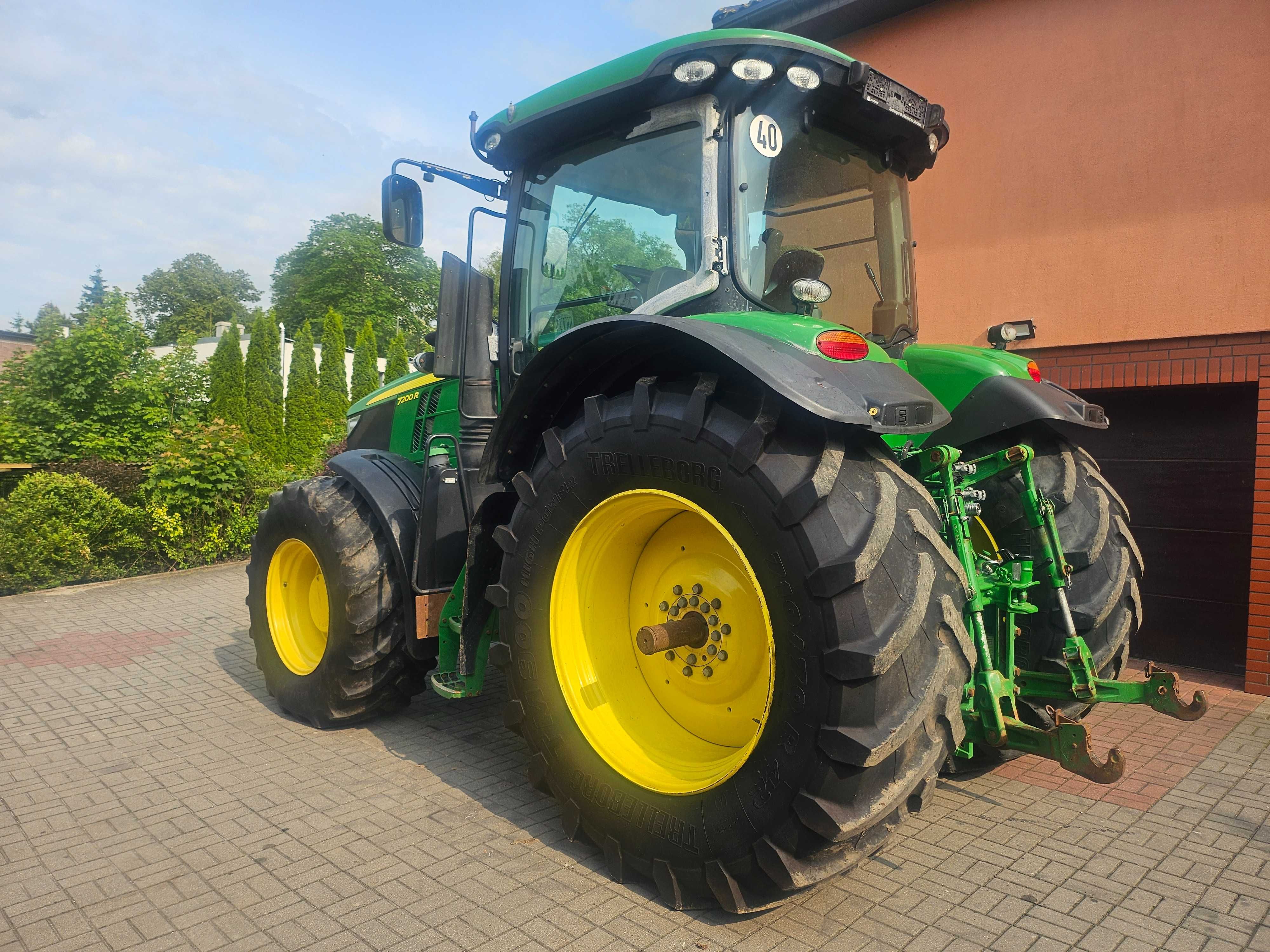 John Deere 7200R z Niemiec Pneumatyka