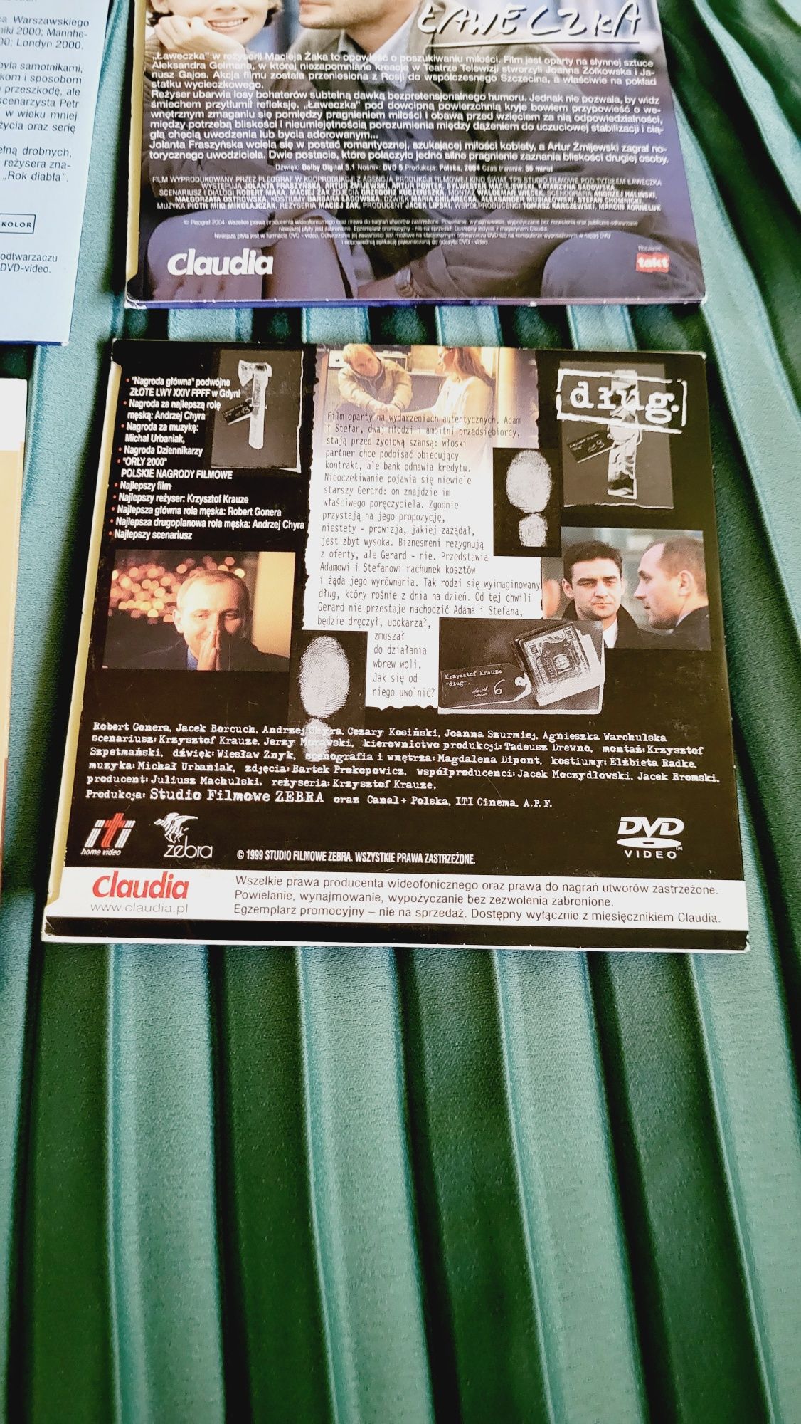 Dobre polskie filmy na dvd Ławeczka Samotni Zmruż oczy Dług