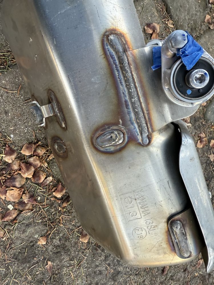 Kolektor wydechowy + katalizator  yamaha r6 rj15