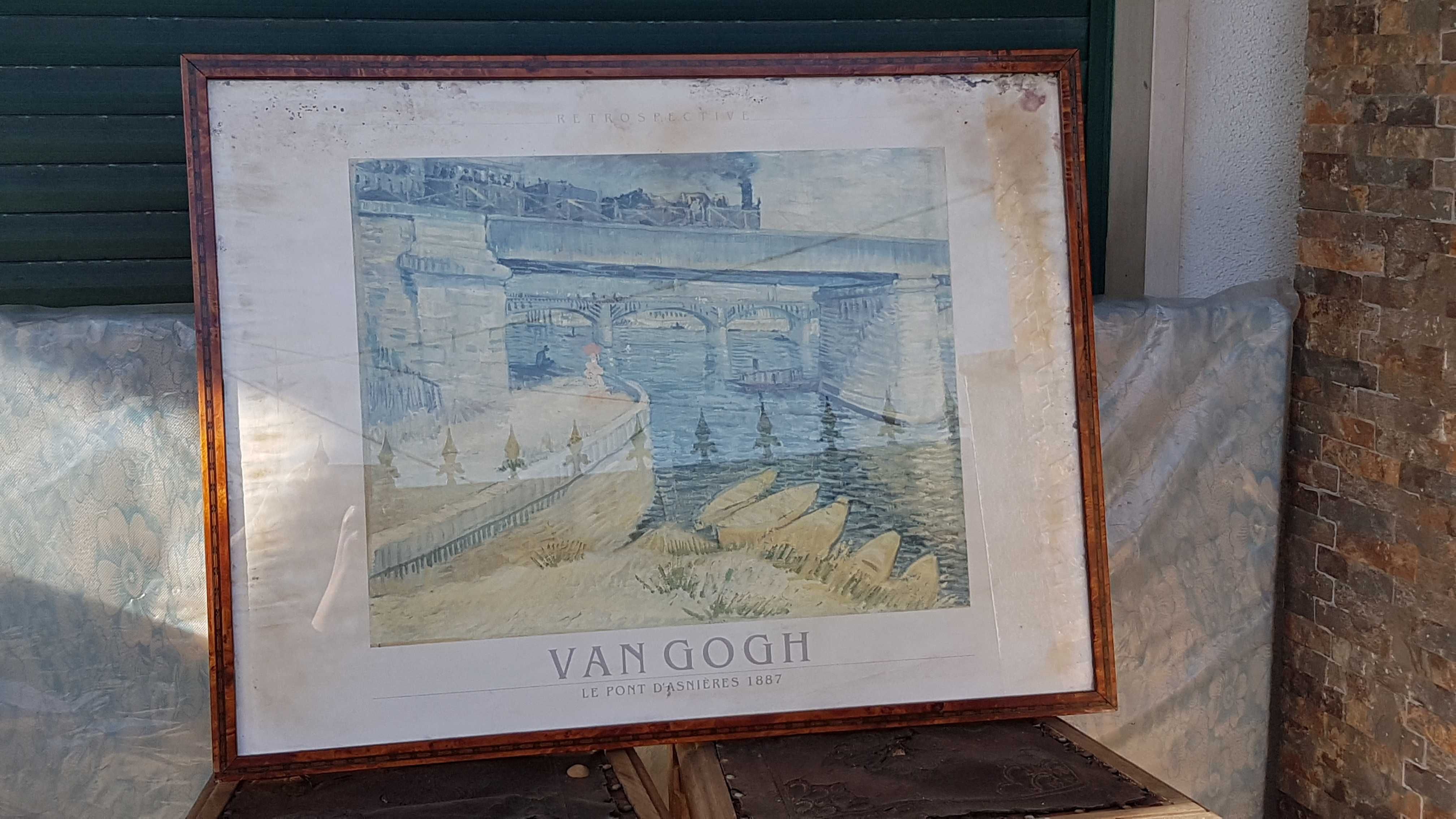 1 Quadro Antigo - Um Réplica de Vincent Van Gogh