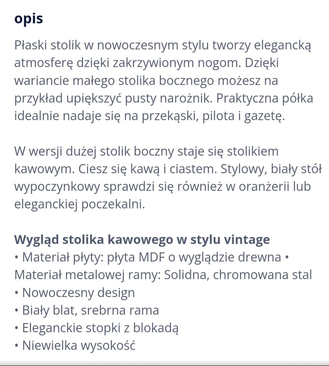 Okrągły stół RelaxDays