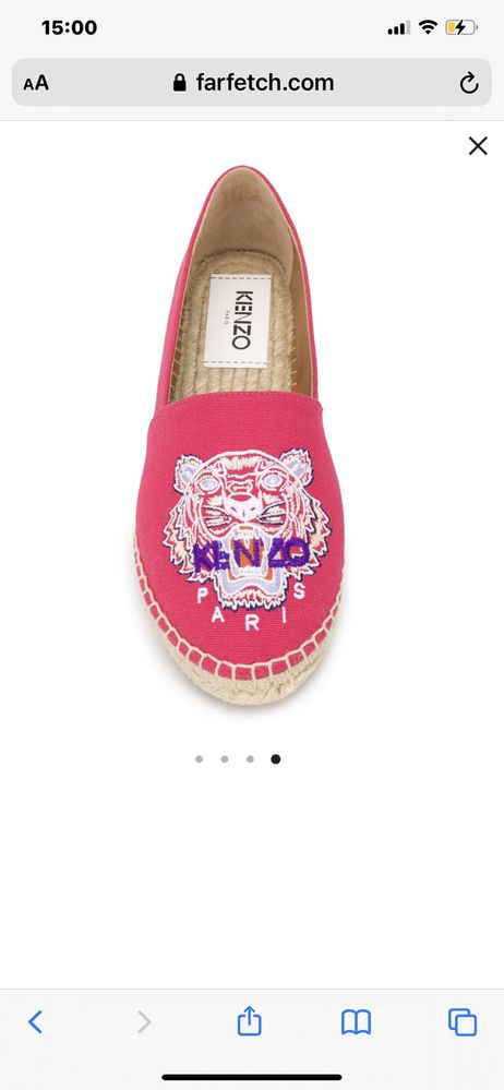 Эспадрильи Kenzo