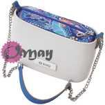 Niebieski organizer OBAG POCKET orient chaber 1 kieszeń wkład OMAY