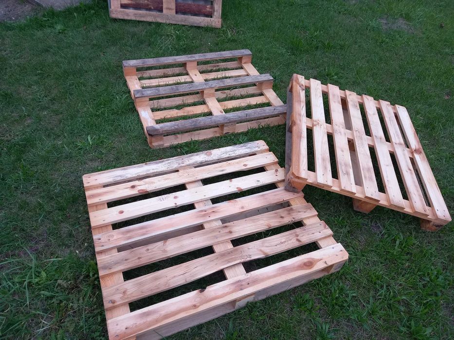 Palety drewniane 100x120, 8 szt, bardzo dobry stan