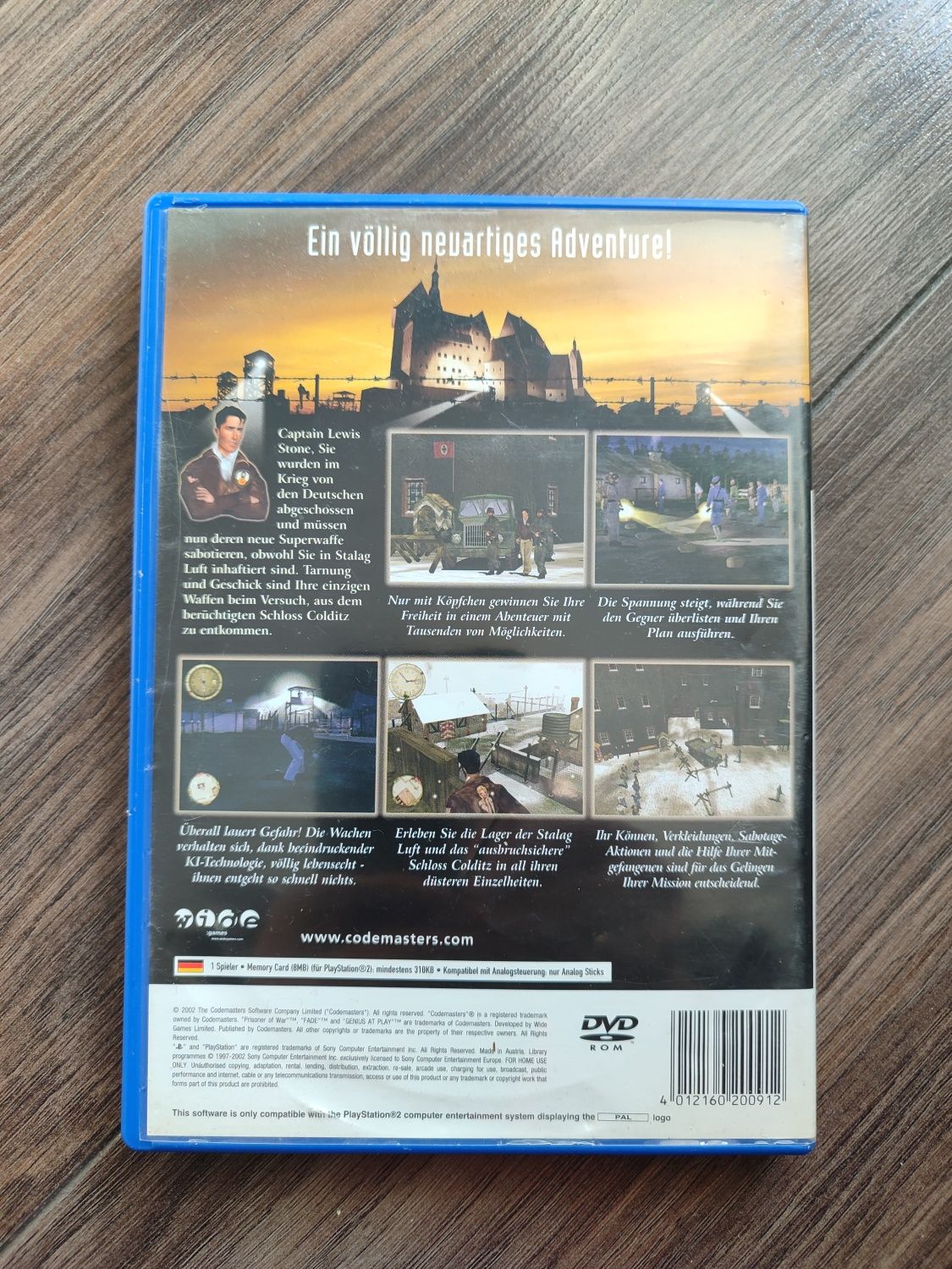 Prisoner of War PS2 stan idealny