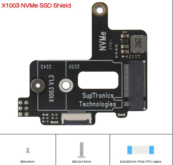 geekworm x1003 pcie m.2