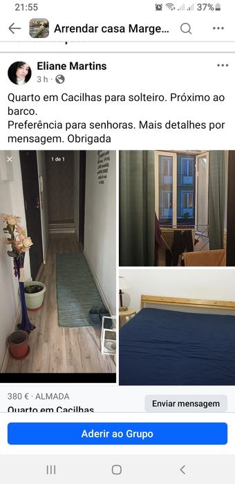 Quarto em Almada