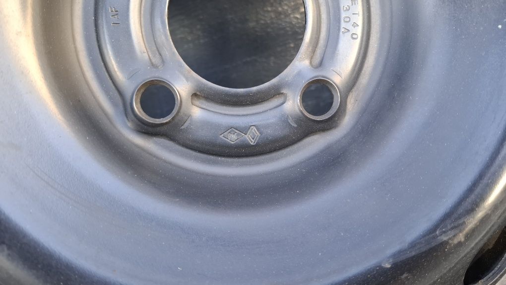 1x koło zimowe 185/65 R15 4x100 Renault Nissan Dacia zapasówka