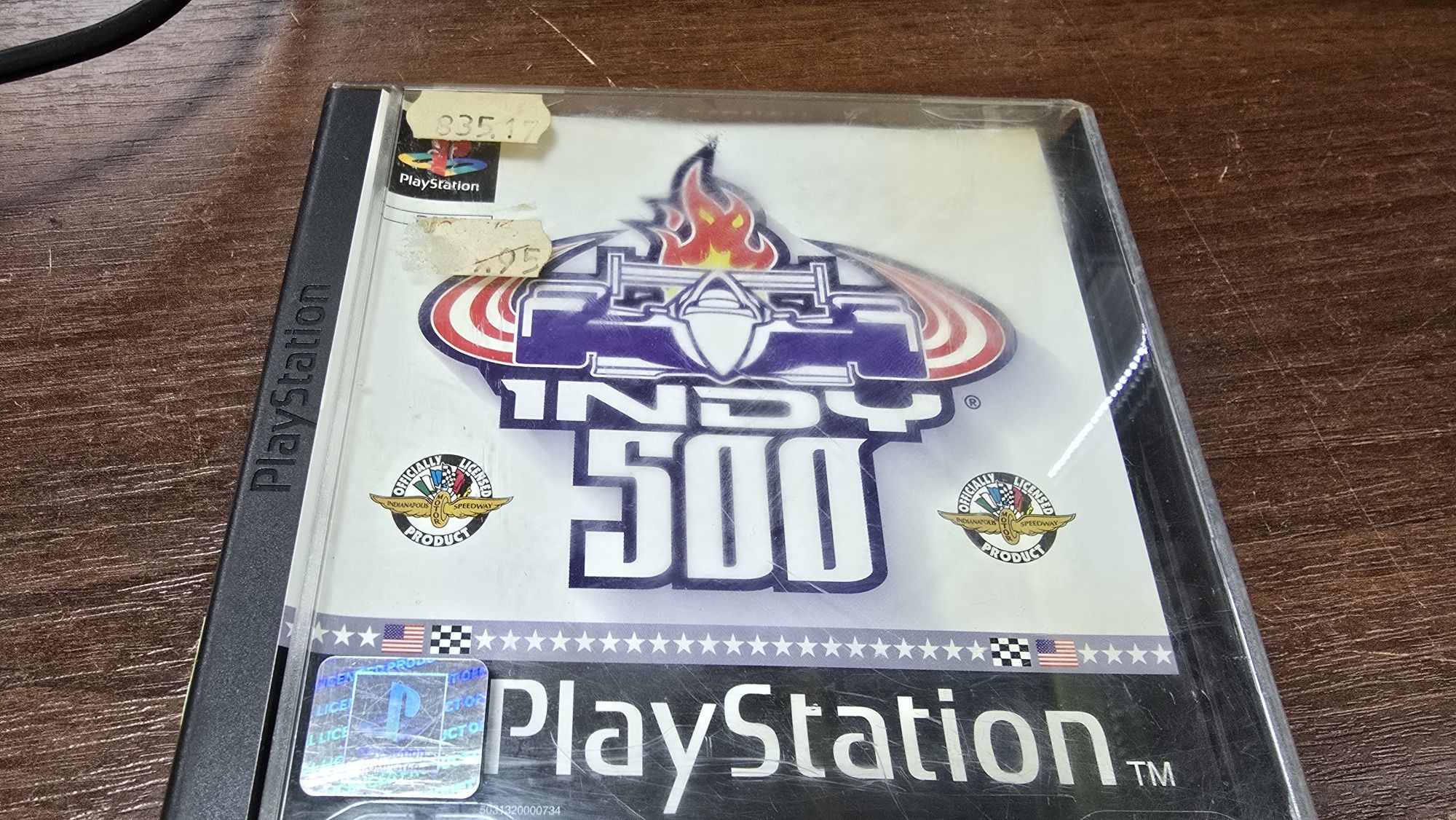 Gra na PS1 Indy 500