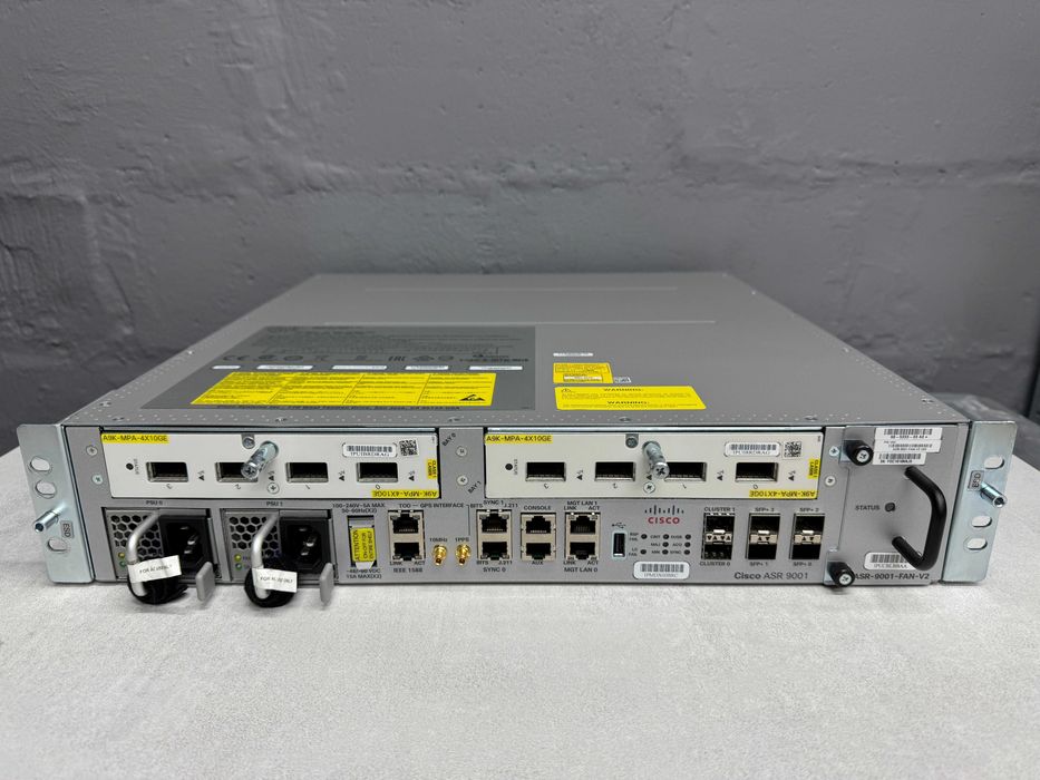 Маршрутизатор Cisco ASR-9001(A9K-9001-AIP-LIC) безнал/гарантия