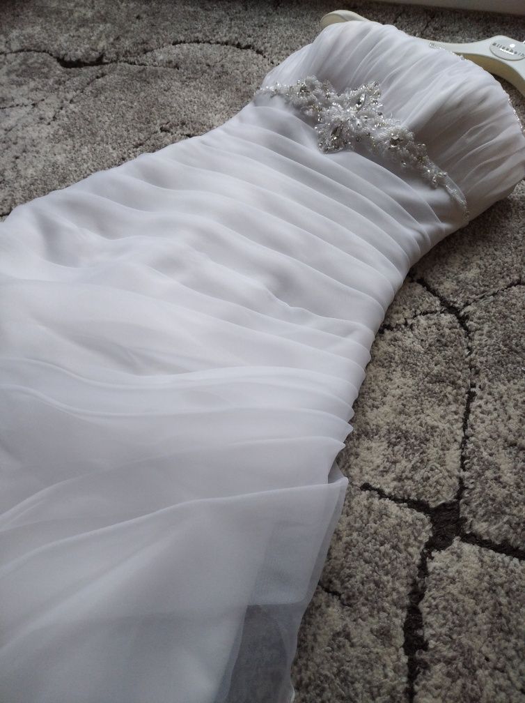 Suknia ślubna 34, dodatki ślubne GRATIS
