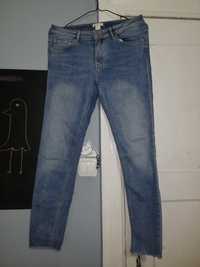 jeansy spodnie 38