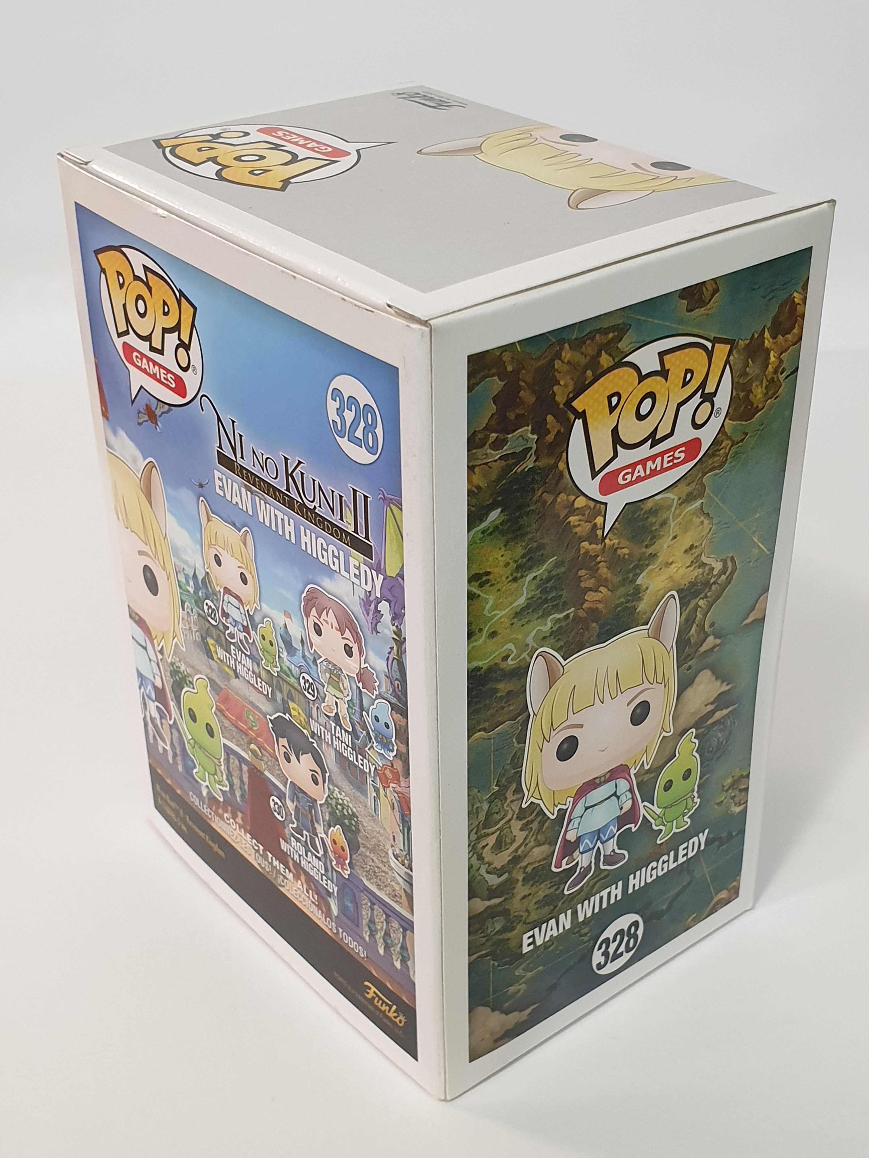 Funko Pop Ni No Kuni II Evan with Higgledy #328