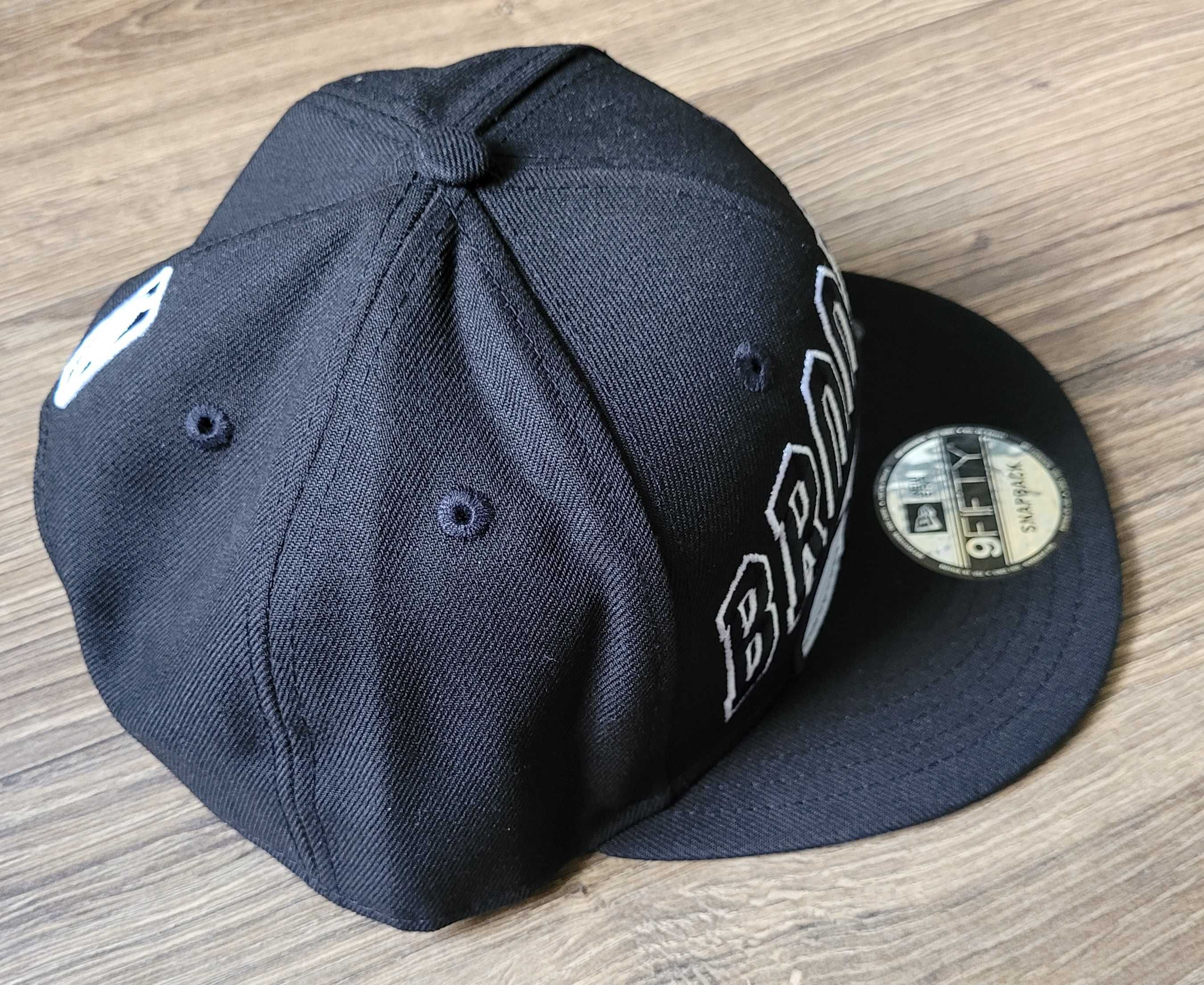 czapka z daszkiem New Era 9Fifty NBATO Brooklyn Nets NBA czarna NOWA