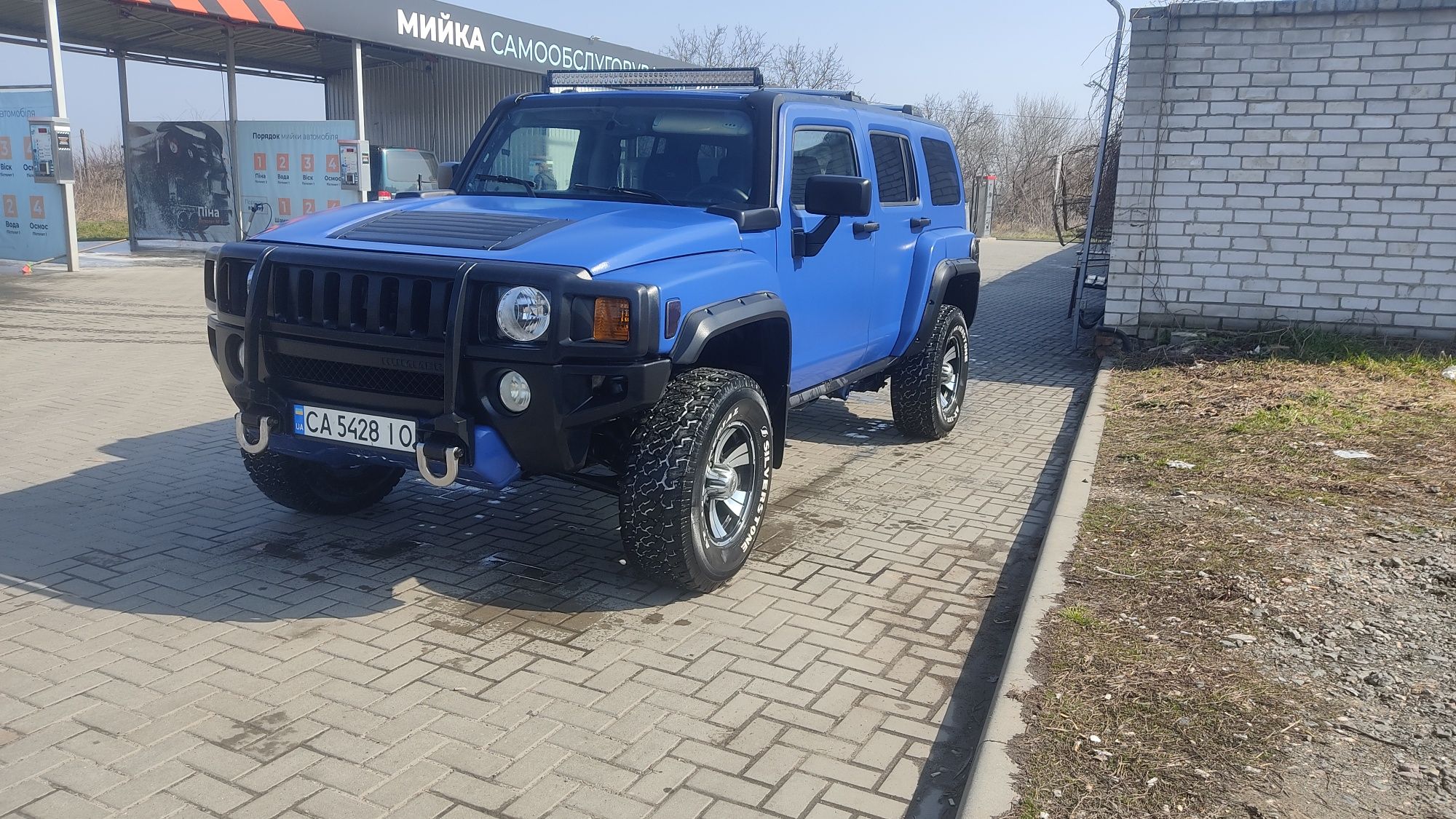 Hummer H3 2007 танк