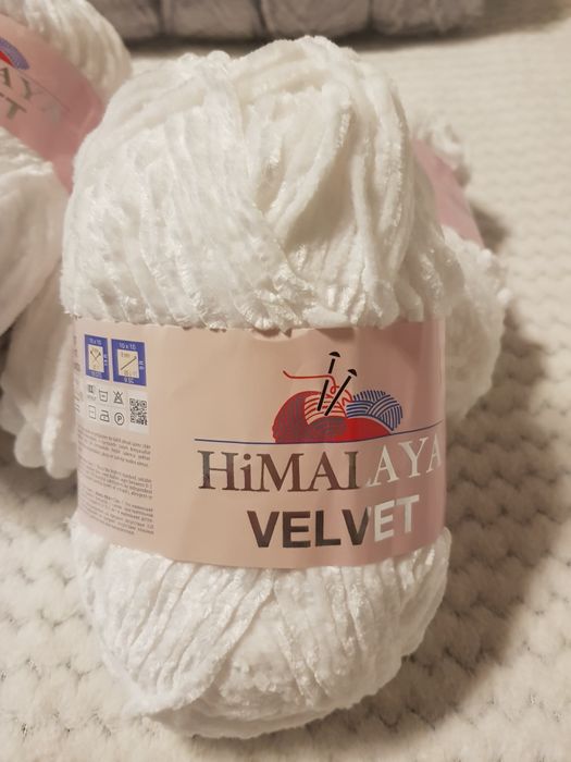 Włóczka Himalaya Velvet biały