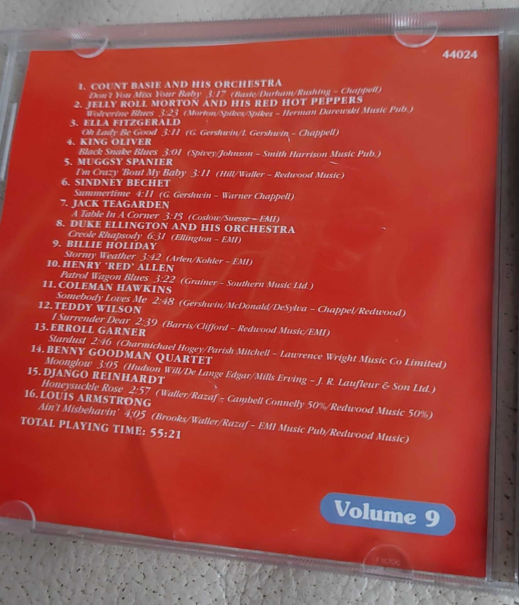 The Golden Years of Jazz, volume 9; kompilacja, płyta CD