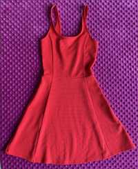 Śliczna czerwona sukienka H&M. XXS.