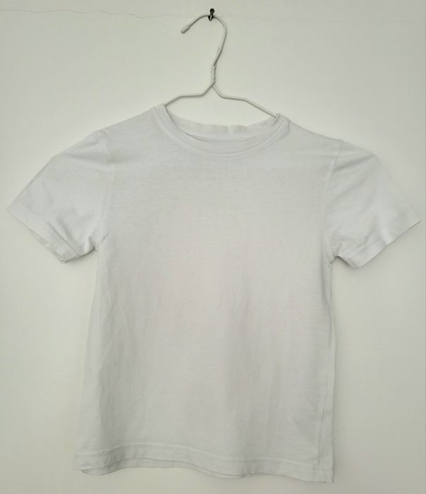 Zestaw koszul na różne okazje r. 110-116 urodziny pogrzeb święta