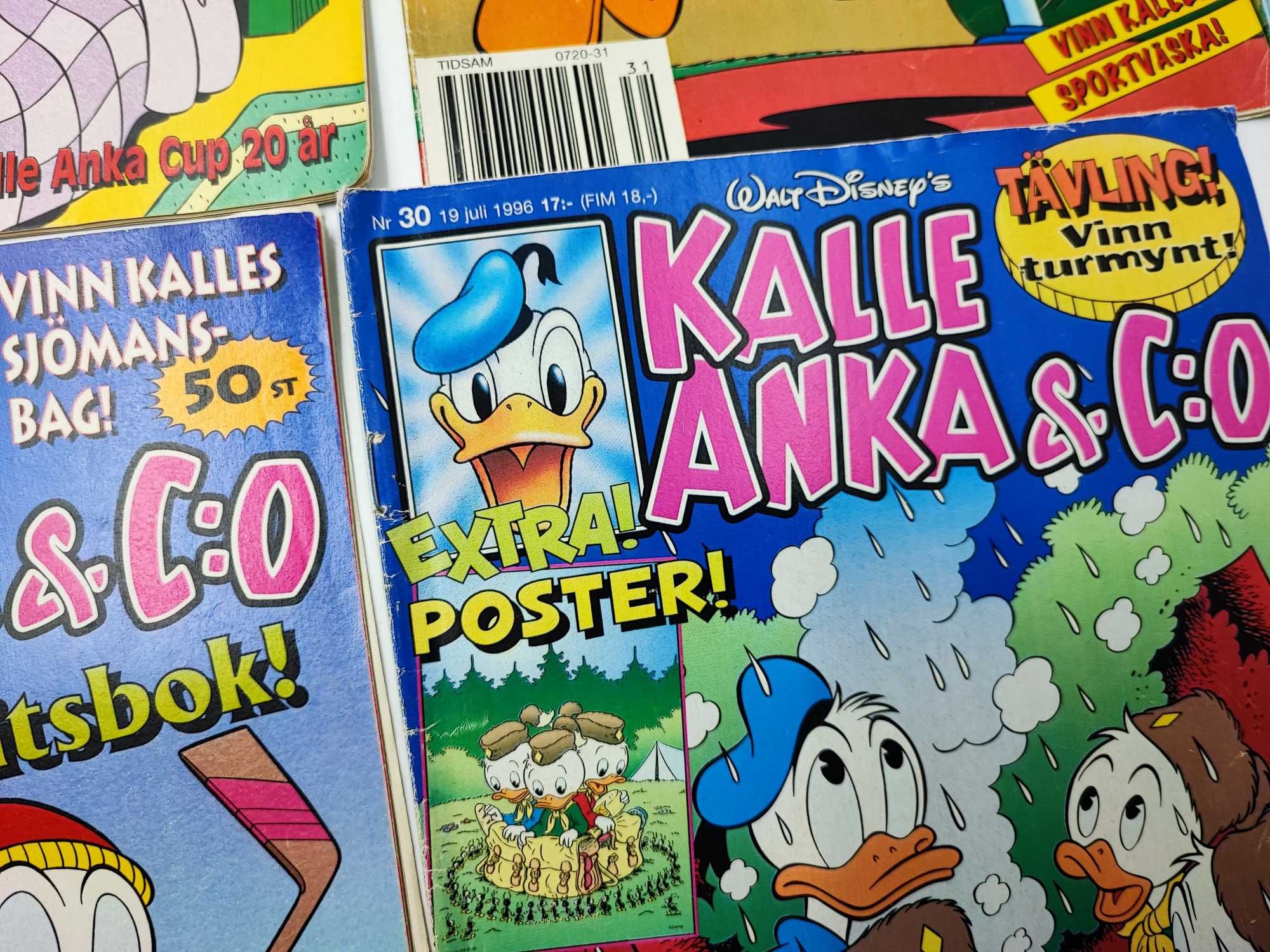 Kalle Anka & c:o komiksy kaczor Donald