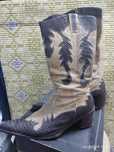 Botas senhora elegantes texanas