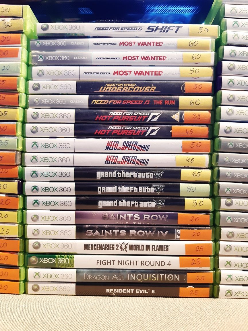 Gry xbox360 minecraft fifa lego forza hotizon need for speed