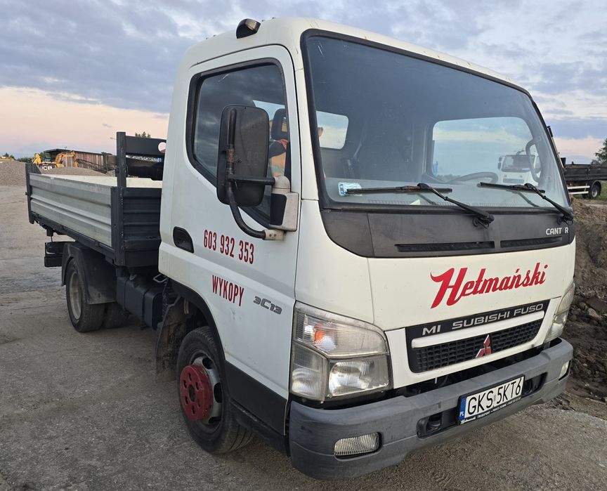 Transport  piasek czarnoziem wykopy koparka laweta minikoparka kopani