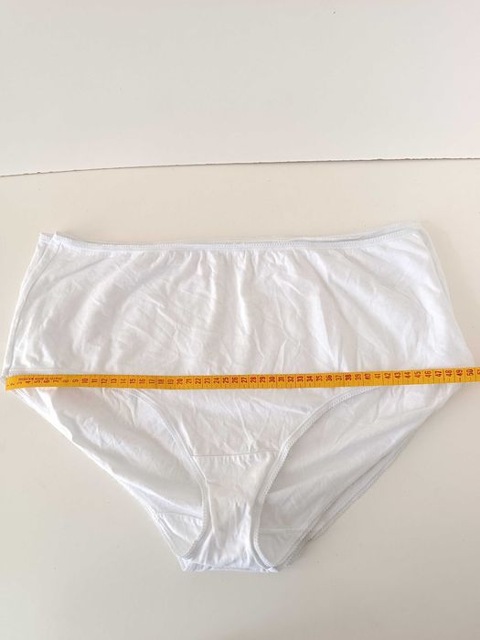 р 26 / евро 54 / 60-62 набор трусы трусики высокие белые большие батал