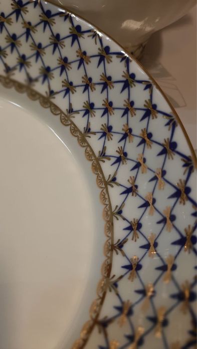 Сервіз ЛФЗ. Тюльпан, Кобальтова сітка