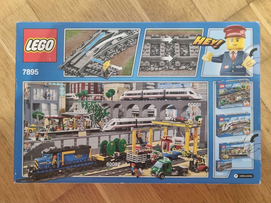 Набір рейок Lego 7895 Залізничні стрілки