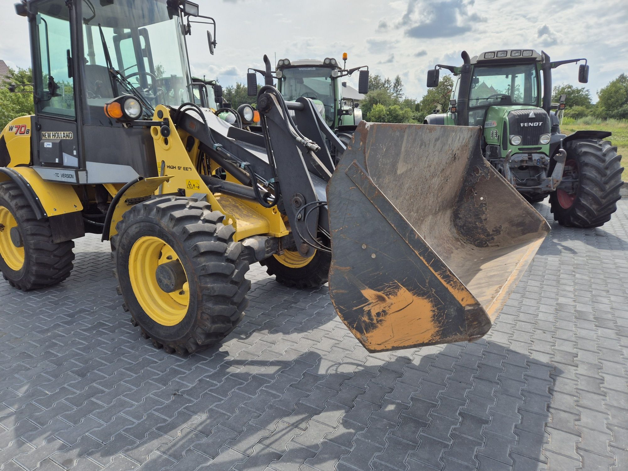 Ładowarka New holland W70B TC 2014r   Jcb atlas terex