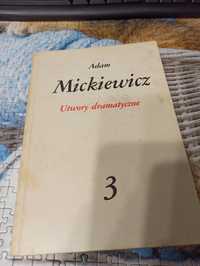 Książka pt. Utwory dramatyczne Adama Mickiewicza
