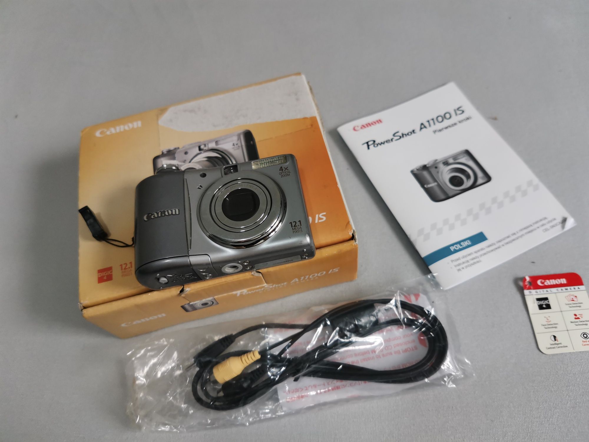 Canon Powershot A1100 IS digital camera aparat 12.1 cyfrowy