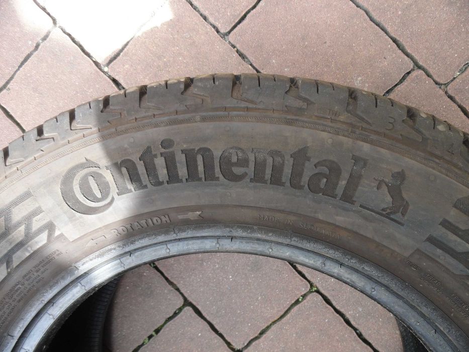 215/65R15C Continental 2 sztuki CAŁOROCZNE 2023 rok