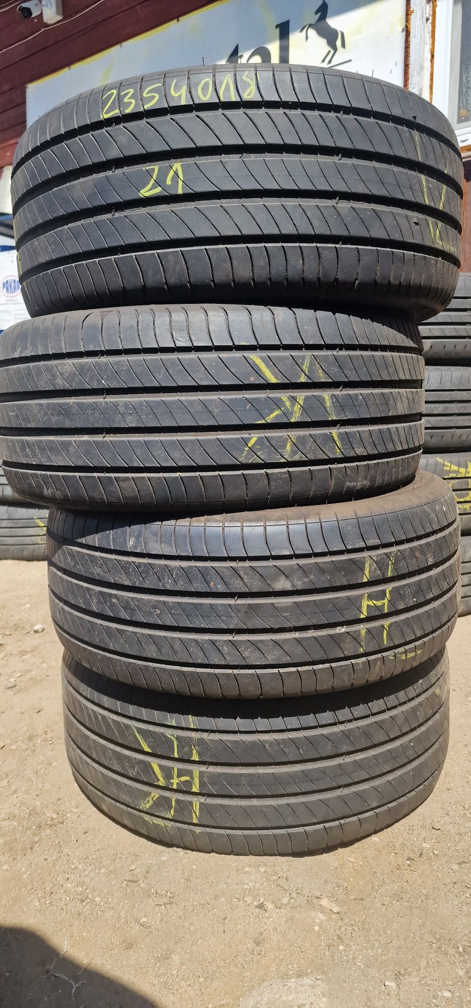 Opony Letnie R18 235/40-7.5mm-Michelin-Montaż-21rok