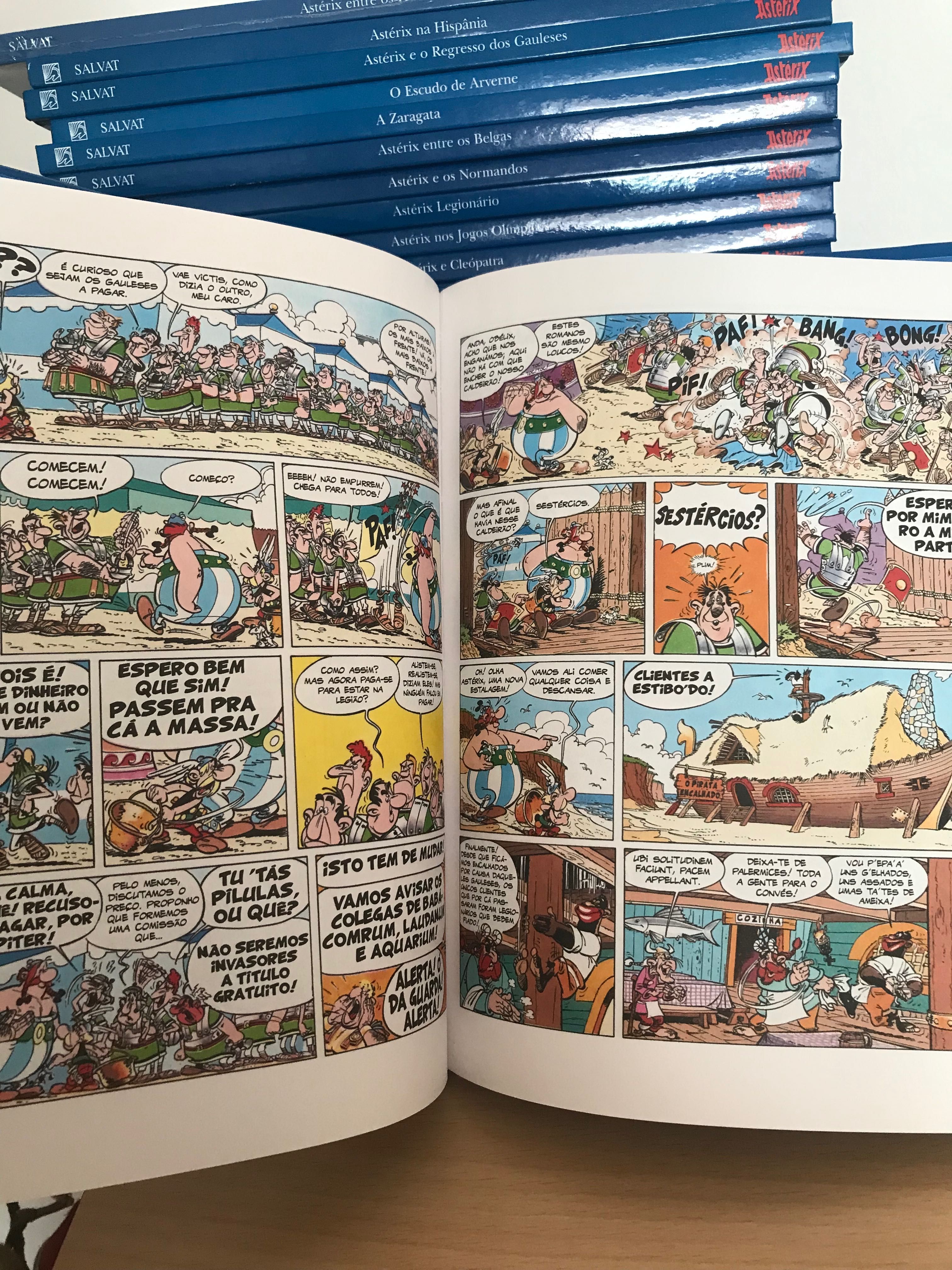 Coleção Asterix 36 livros novos Salvat