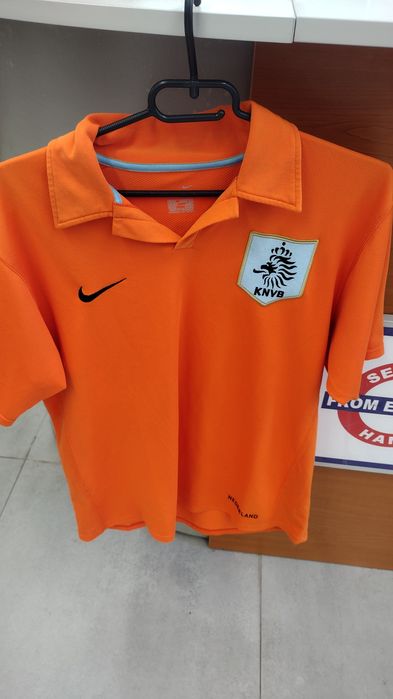 Koszulka piłkarska Nike Holandia Domowa 2006/2007/2008 Van Persie