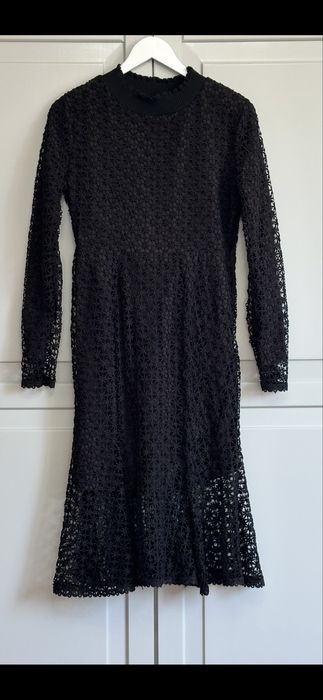 Плаття ажурне жіноче чорне