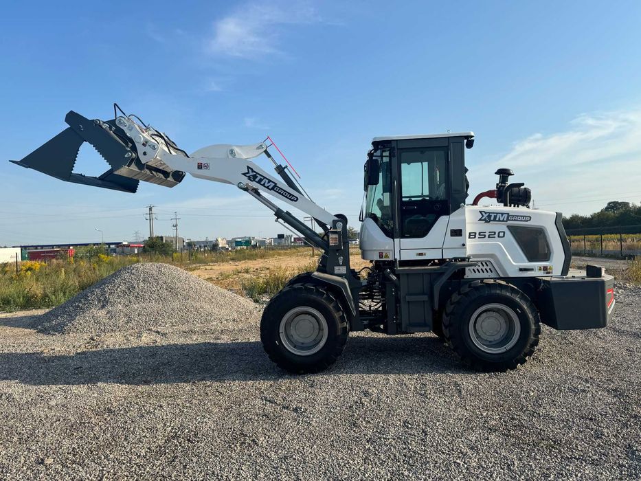 NOWA Ładowarka Kołowa Przegubowa XTM B520 Łyżka 4w1 Gwarancja Leasing