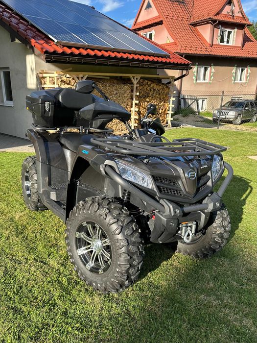 Quad CFMOTO 520L • 2 683km • 495 cm³ • 4x4 + kufer + wyciągarka • 2017