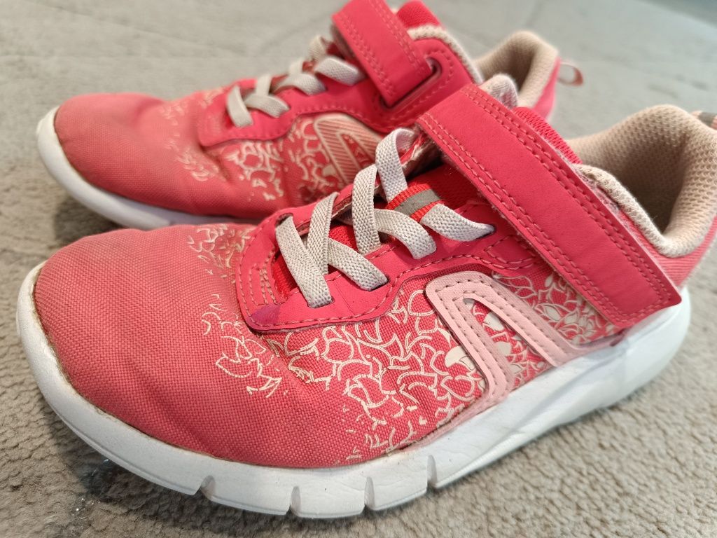 Buty sportowe, adidasy, sneakersy roz 31 Decathlon różowe