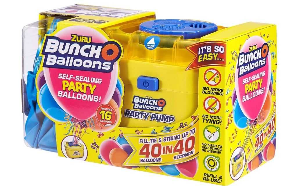 Elektryczna pompka do balonów + balony + akcesoria